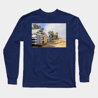 Dromana Beach, Dromana, Mornington Peninsula, Victoria, Australia Long Sleeve T-Shirt